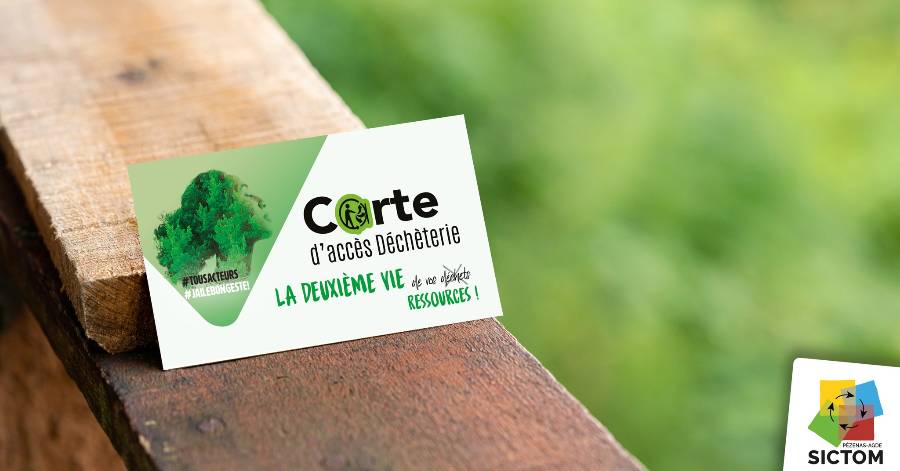 Agde - Carte d'accès en déchèterie : changement d'adresse de l'Antenne du Littoral