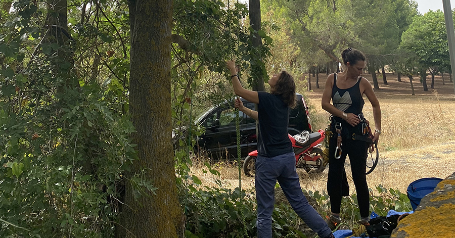 Bessan - Avec l'écuroduc, Maëlle et Lucie sauvent les écureuils d'un danger routier quotidien
