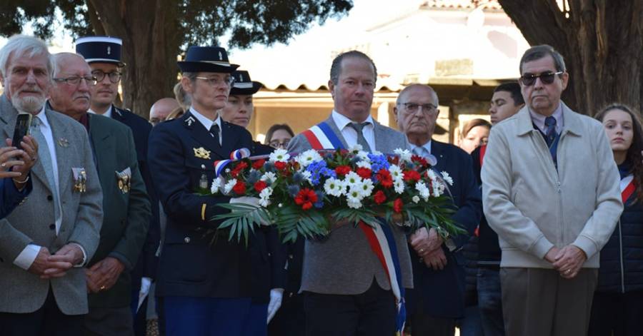 Marseillan - Retour sur la cérémonie du 11 novembre à Marseillan