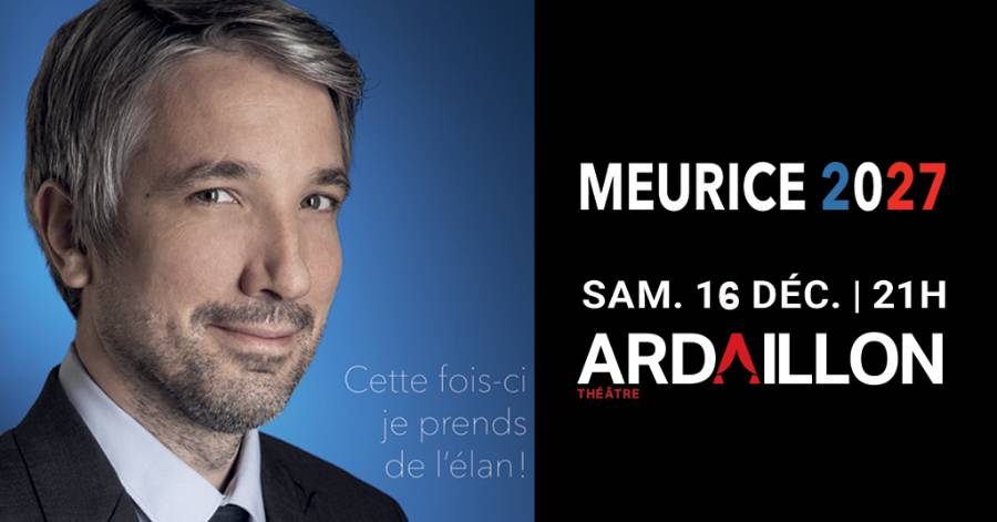 Vias - Guillaume Meurice à L'Ardaillon le 16 décembre prochain !
