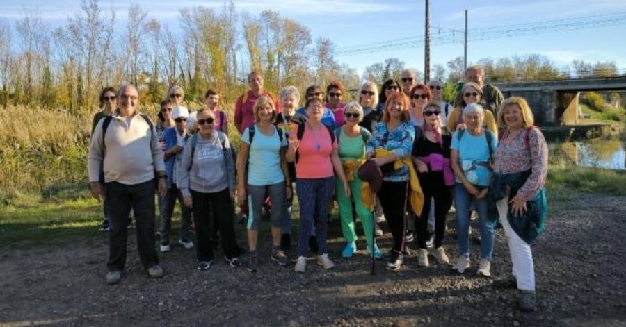 Agde - Une activité marche à Agde grâce à la carte Mirabelle et le CCAS