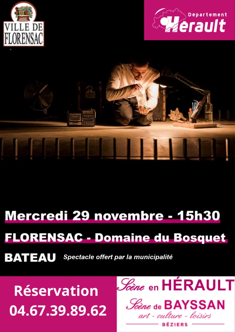 Florensac - Le programme de la médiathèque de Florensac pour Novembre et Décembre