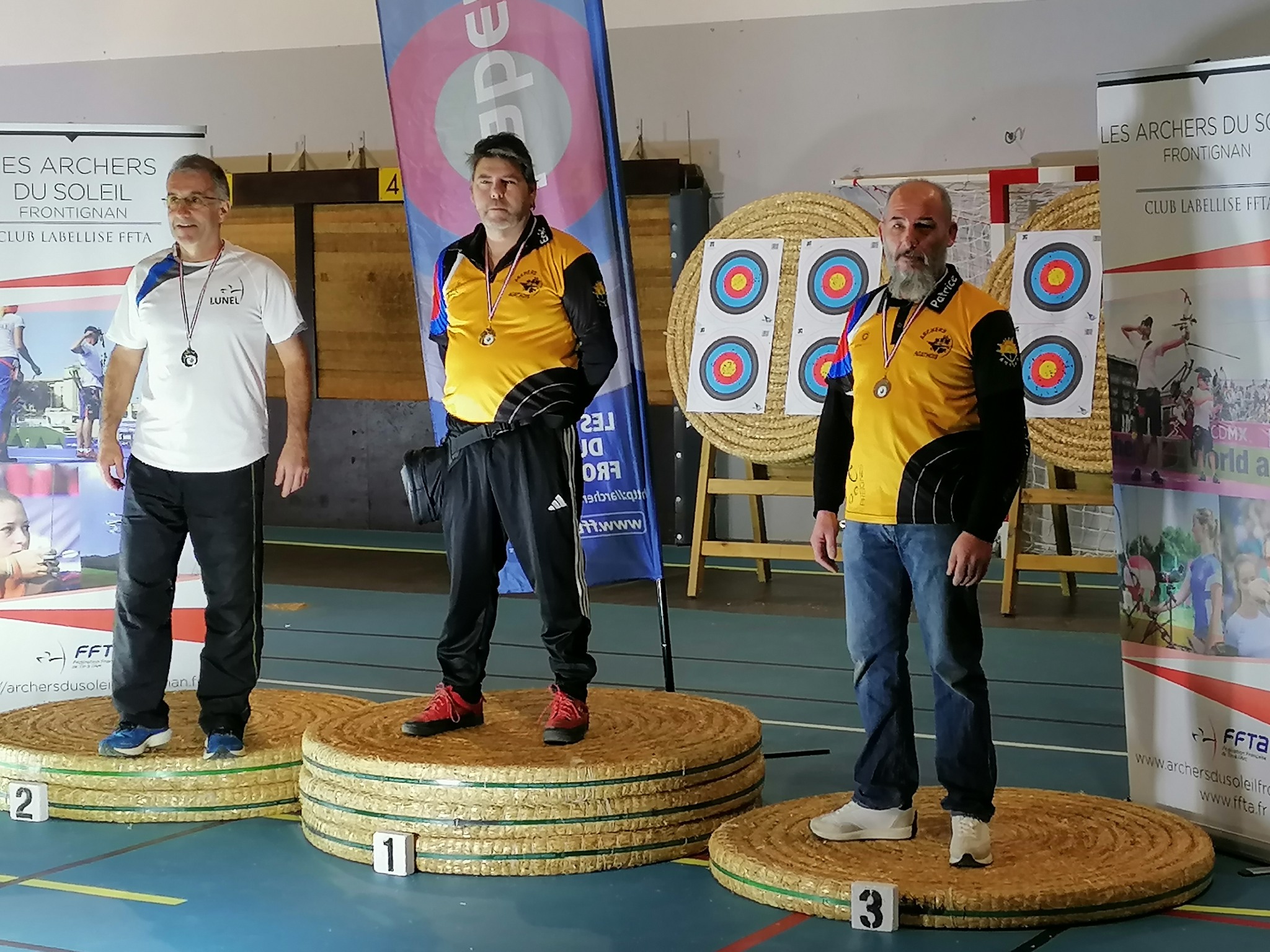 Sports de cible Agde - 7 podiums pour les archers Agathois ce week-end à Frontignan