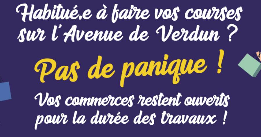 Pézenas - Les accès aux commerces maintenus sur l'avenue de Verdun