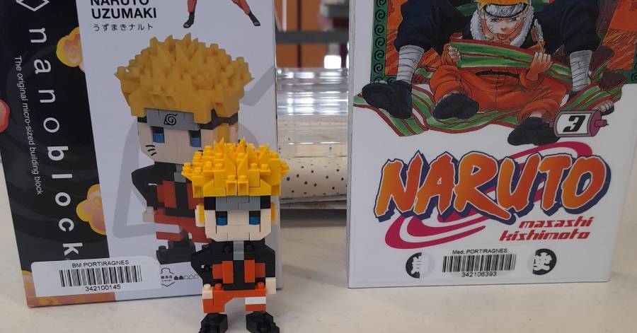 Portiragnes - Venez tenter de reconstituer Naruto en figurine nanoblock à la médiathèque