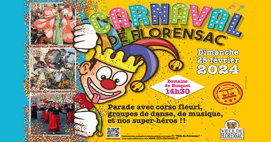 Florensac - Le Carnaval de Florensac de retour dimanche 25 février !
