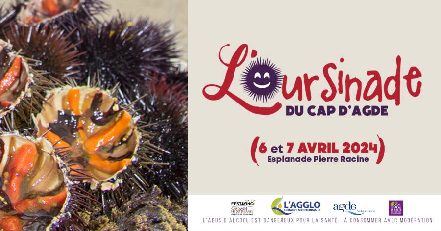Cap d'Agde - L'Oursinade du Cap d'Agde de retour les 6 et 7 avril prochains !
