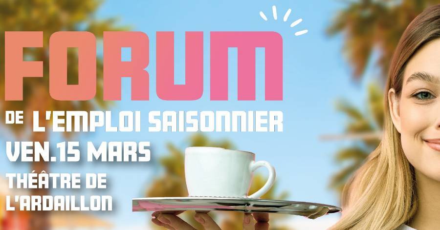 Vias - Le Forum de l'emploi saisonnier se déroulera ce vendredi 15 mars à Vias