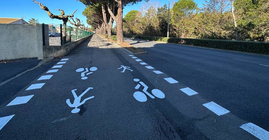 Portiragnes - La Ville continue son aménagement en privilégiant les déplacements doux