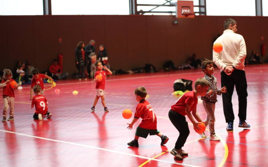 Bessan - Les matinées de handball à la halle départementale de sport continuent à séduire