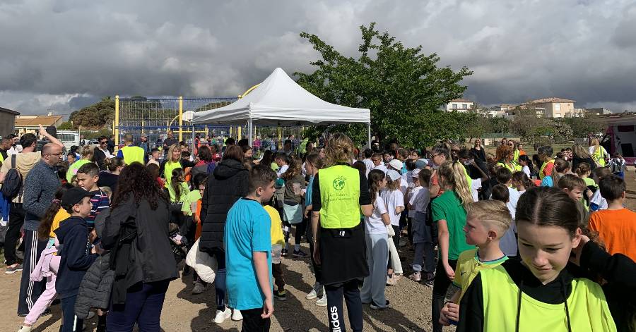 Marseillan - Le cross des écoles a rassemblé tous les petits marseillanais