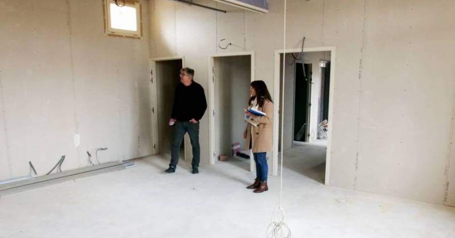 Bessan - Le nouveau centre socio-culturel se dévoile au fil des travaux d'aménagement