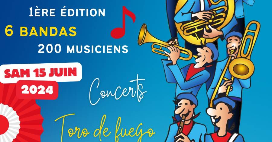 Portiragnes - Festival de Bandas : 200 musiciens présents pour la 1ère édition !