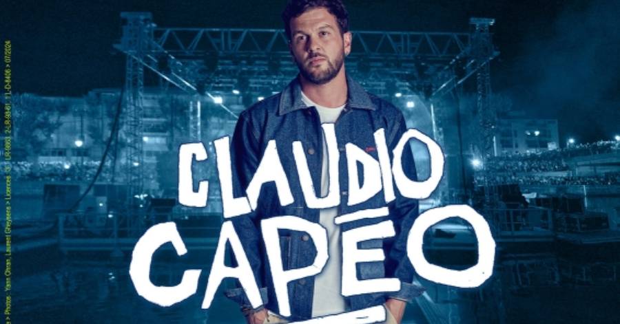 Agde - Claudio Capeo sur la Scène Flottante ce mercredi 31 juillet 2024