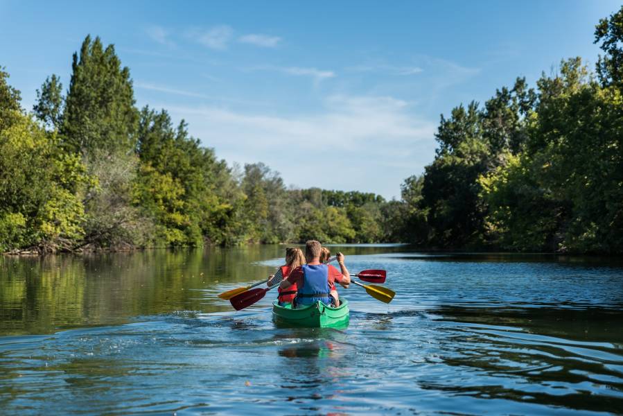 Bessan - Balades biodiversité et patrimoine sur l'eau avec la base nautique de la Guinguette