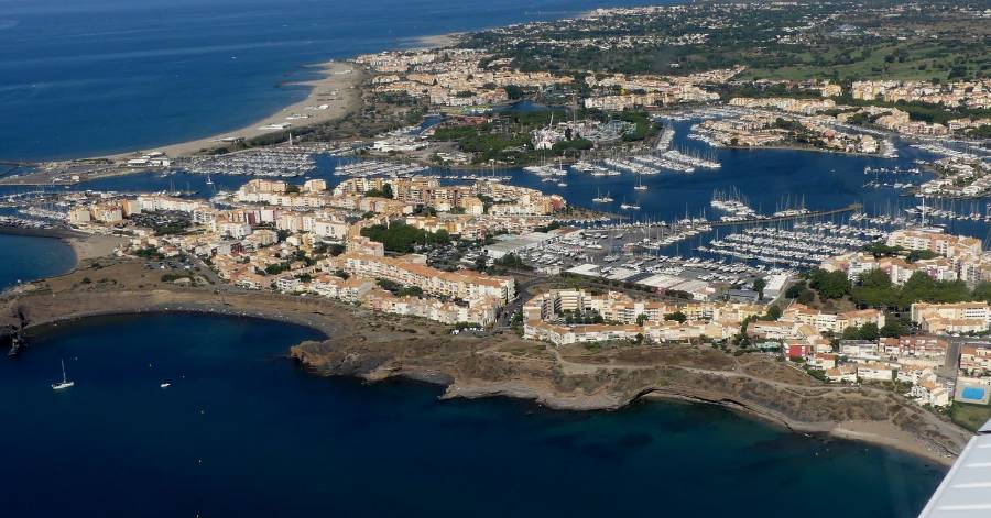 Agde - Des photos aériennes époustouflantes du Grau d'Agde, du Cap d'Agde et d'Agde