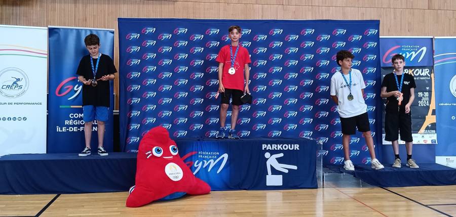 Bessan - Lilian Asensio-Réfrégé trace sa route et devient champion de France de Parkour