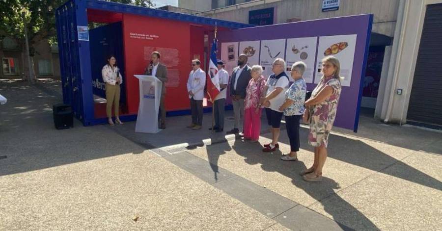 Bessan - Emotion pour l'exposition itinérante européenne autour des persécutions nazies