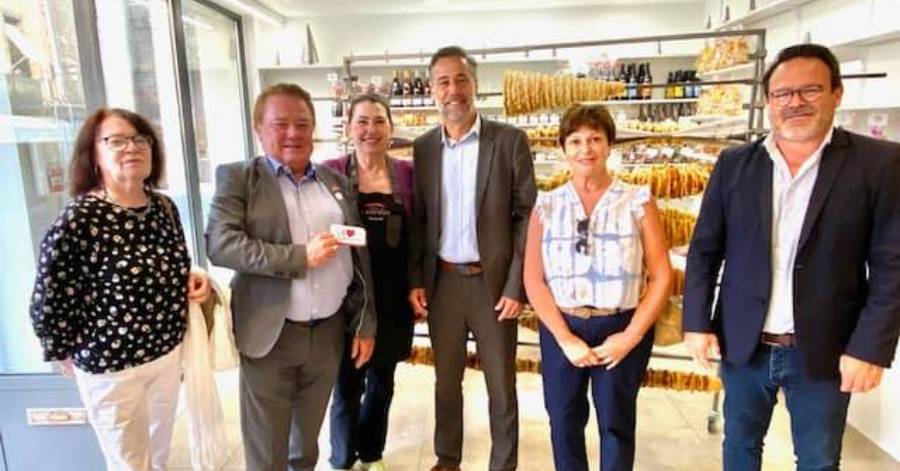 Agde - Sébastien Frey et Christian Poujol à la rencontre des artisans du cœur de ville