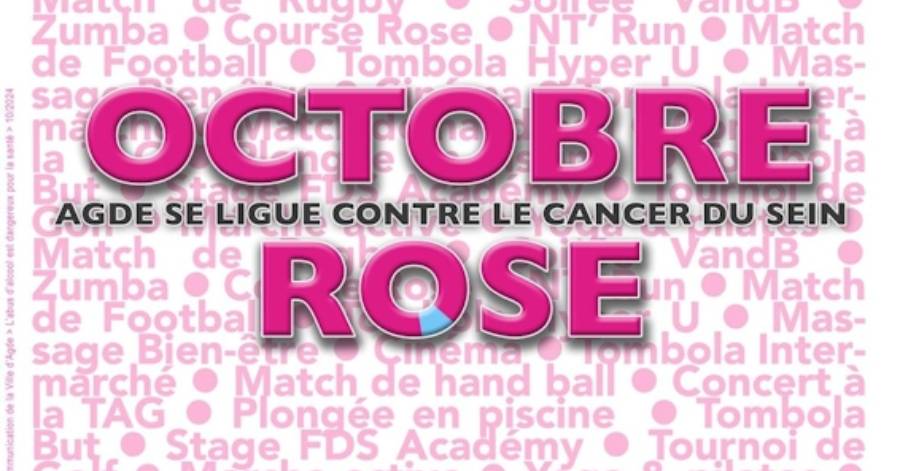 Agde - La délégation Agathoise de la Ligue contre le Cancer présente son programme pour Octobre Rose