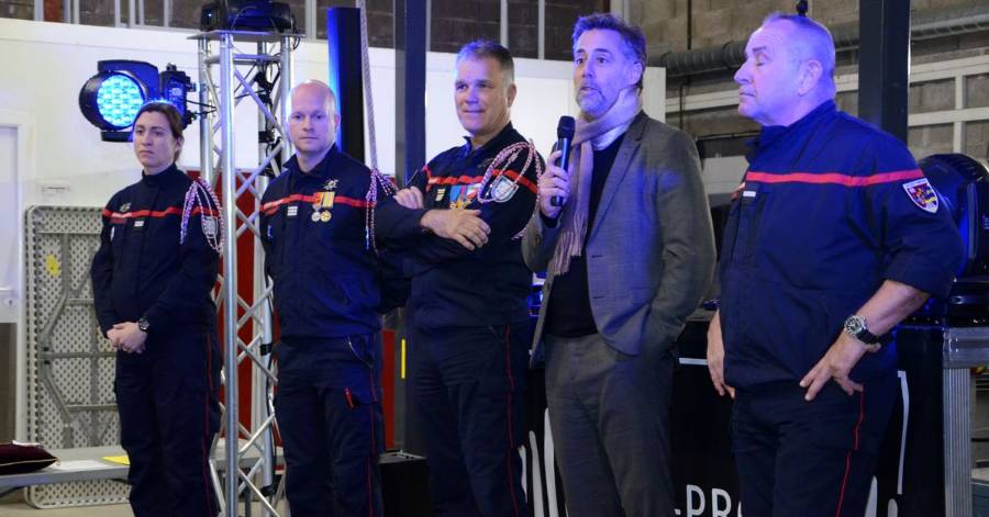 Agde - Les pompiers d'Agde ont célébré la Sainte-Barbe