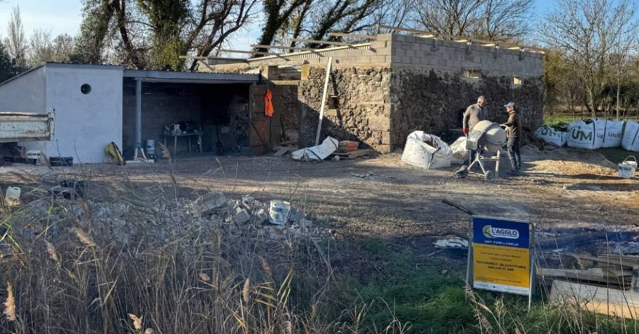 Agde - Chantier d'insertion : les travaux se poursuivent à la bergerie d'Agde