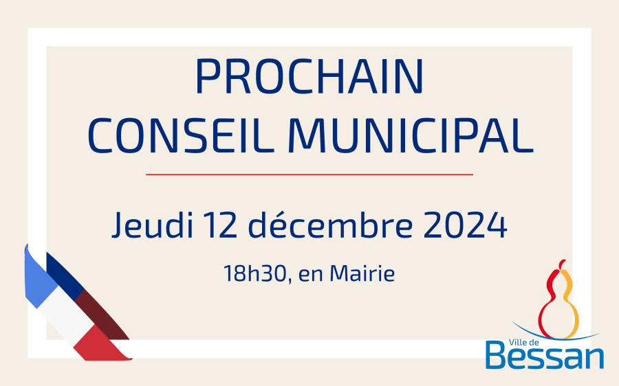 Bessan - Dernière séance de l'année du conseil municipal autour de l'espace Paul Ricard