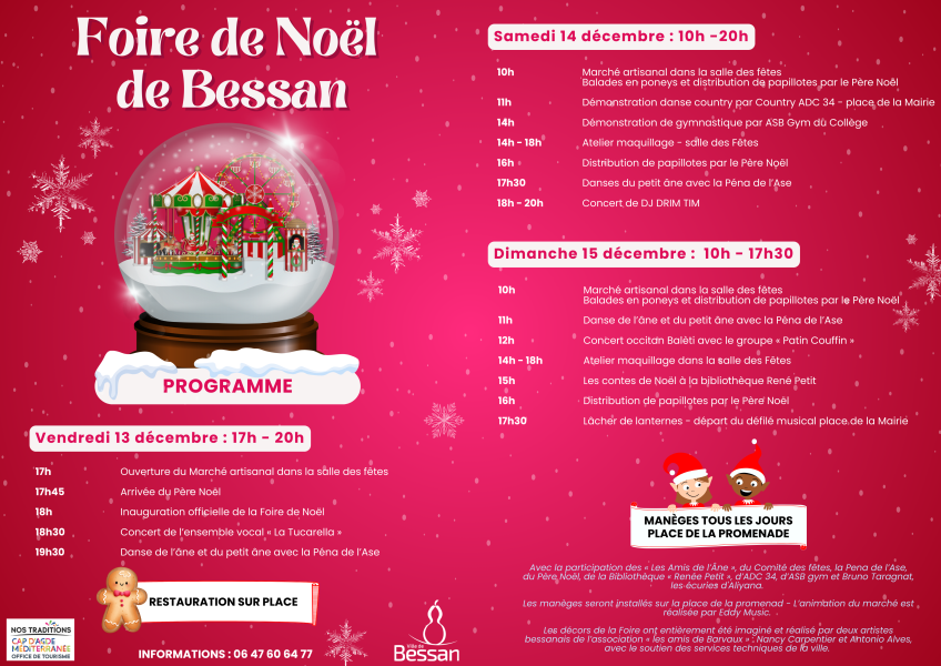 Bessan - Les échos de la Tuque de Bessan : informations bessanaises du moment