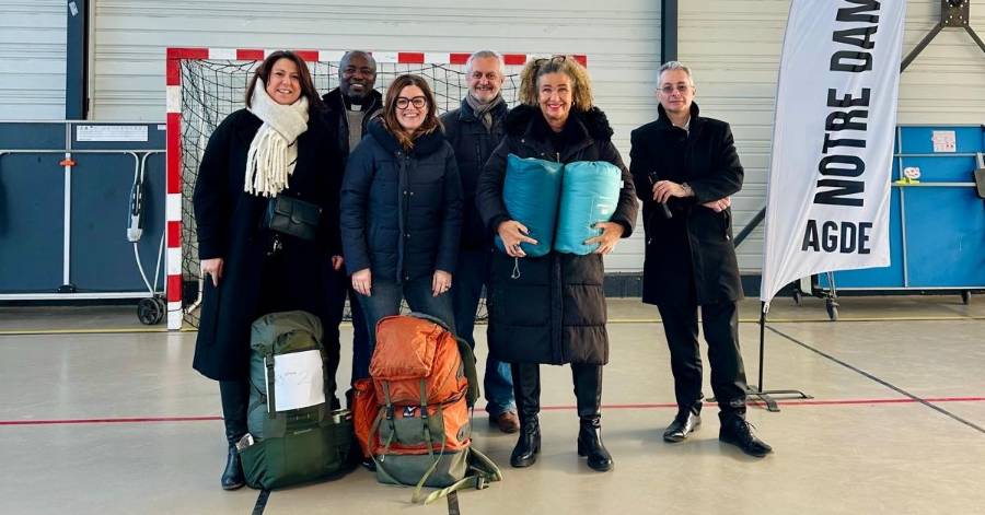 Agde - Le Collège Notre-Dame : 10 ans de solidarité avec l'association Sakado