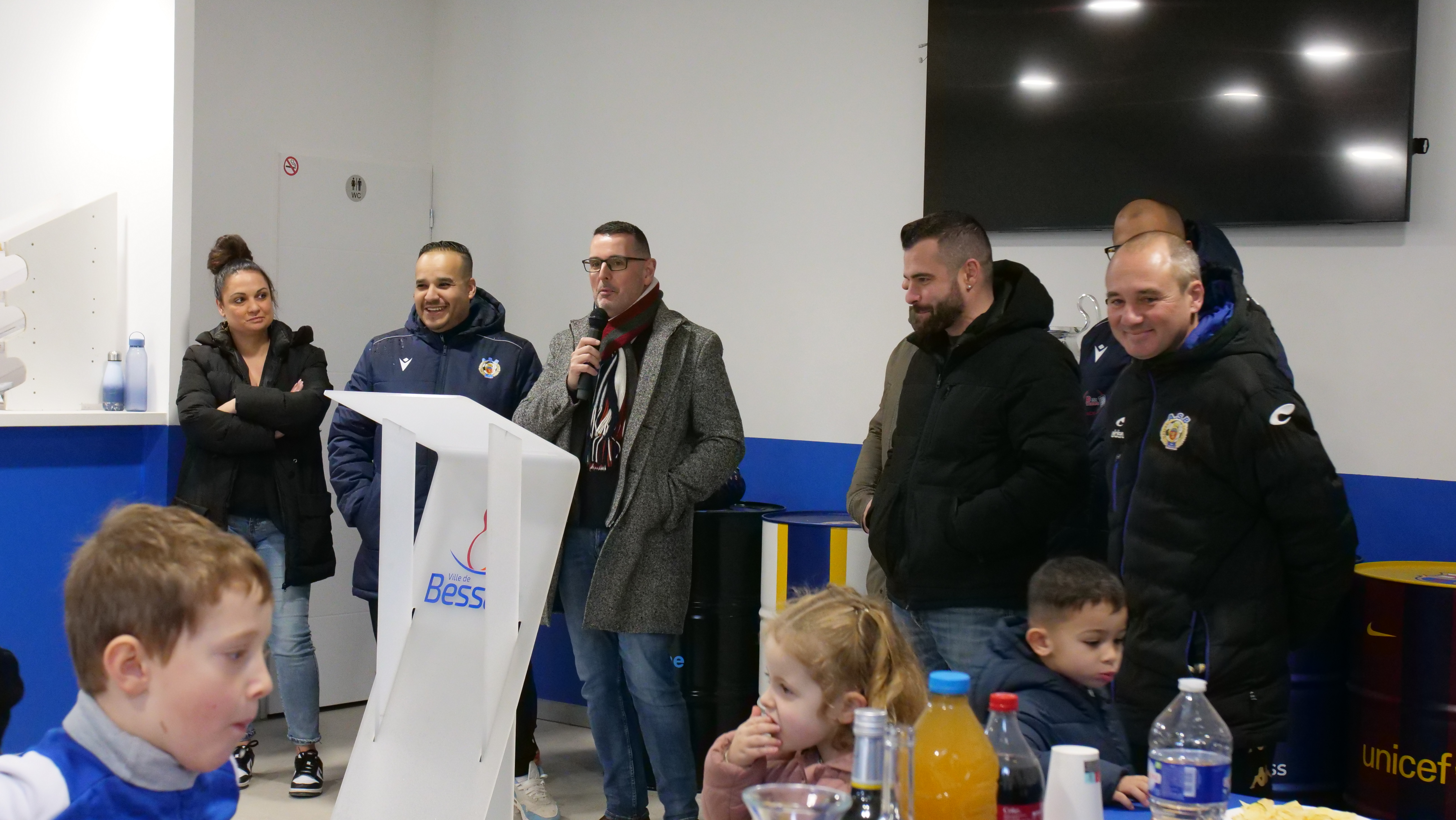 Bessan - Après les vestiaires, un nouveau club-house inauguré au stade Francis Casalta