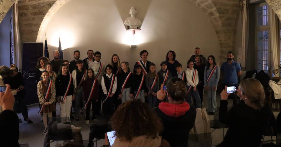Pézenas - Le Conseil Municipal des Enfants et des Jeunes officiellement installé