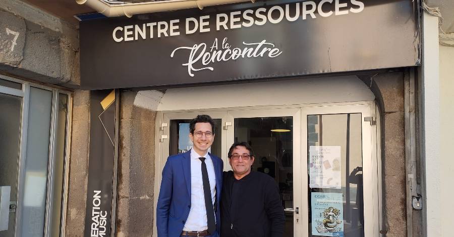 Agde - Le Directeur de Cabinet du Préfet en visite à Agde pour rencontrer Génération Music