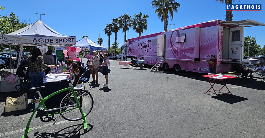 Agde - Une journée santé et prévention réussie sur le parking d'Hyper U