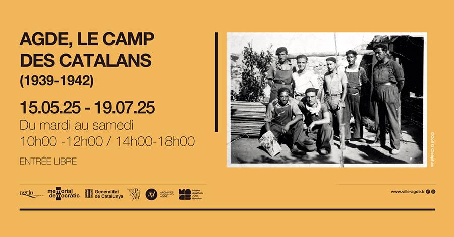 Agde - Une exposition inédite retrace l'histoire du Camp des Catalans (1939–1942)