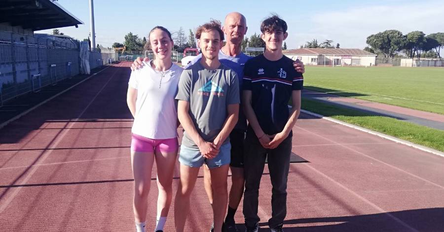Athlétisme Agde - L'ACPA brille lors des épreuves combinées à Lunel