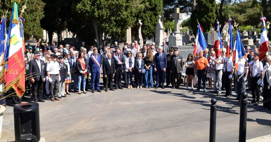 Agde - Commémoration du 8 Mai 1945 : Agde rend hommage à la Victoire