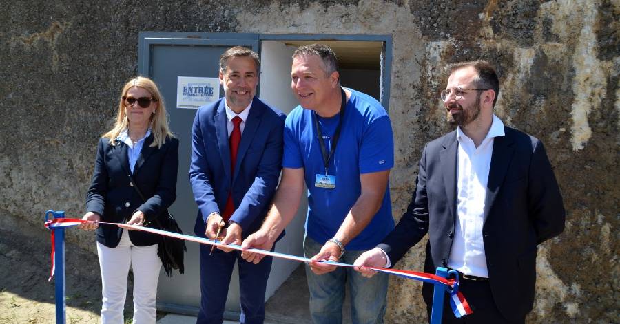 Agde - Deux bunkers rénovés inaugurés à La Tamarissière : un devoir de mémoire préservé