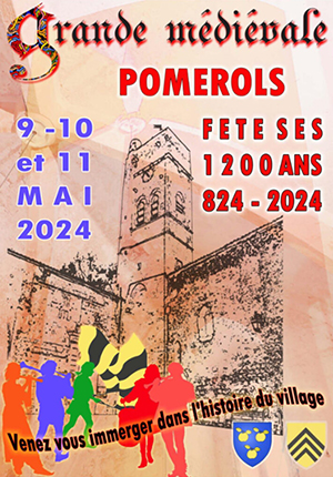 1200 ans de Pomérols grande fête Médiévale