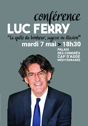 Conférence de Luc Ferry au Cap d'Agde